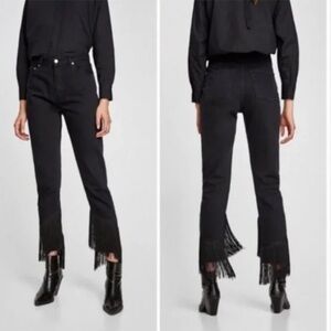 Zara Black Denim Jeans